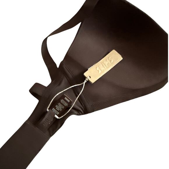 SKIMS Wireless Form T-Shirt Demi Bra in Cocoa Size 32DDD - Picture 9 of 9